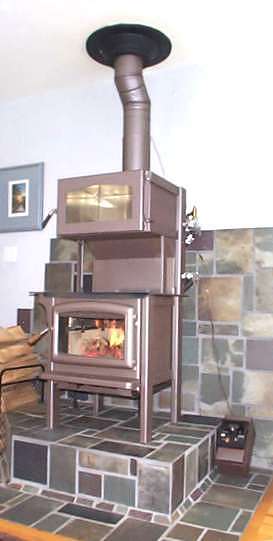 Homemade Wood Stove Water Heater